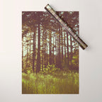 Summer Forest Sunlight - Nature Photography Wrapping Paper Gallery Image 1