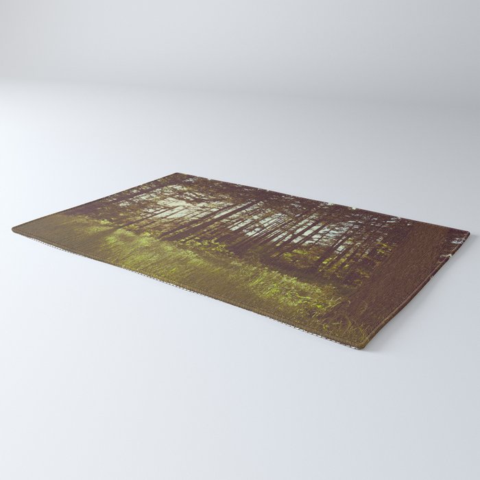 Summer Forest Sunlight - Nature Photography Rug Gallery Image 3
