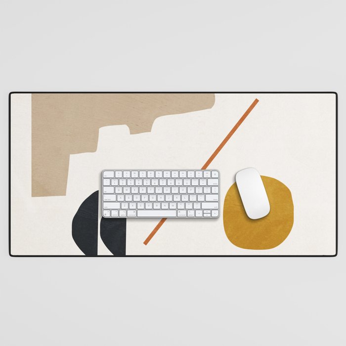 abstract minimal 6 Desk Mat Gallery Image 1