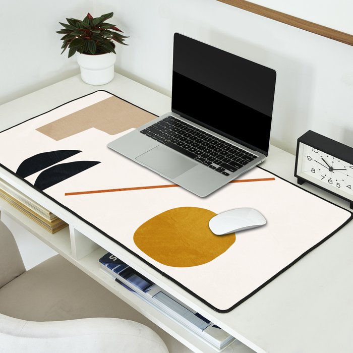 abstract minimal 6 Desk Mat Gallery Image 2