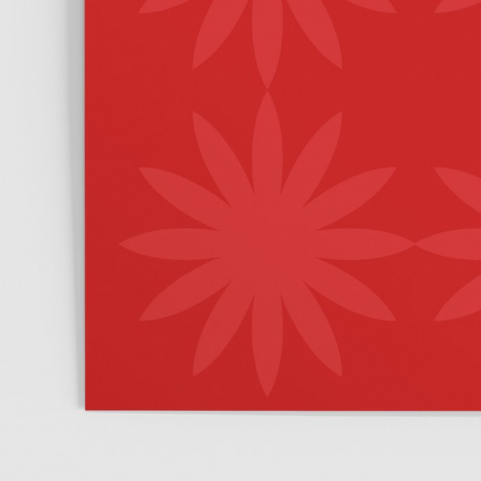 Red Star flower 2 Poster Gallery Image 3