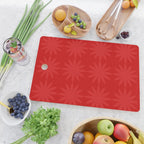 Red Star flower 2 Cutting Board Gallery Image 2