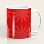 Red Star flower 2 Coffee Mug Gallery Image 1