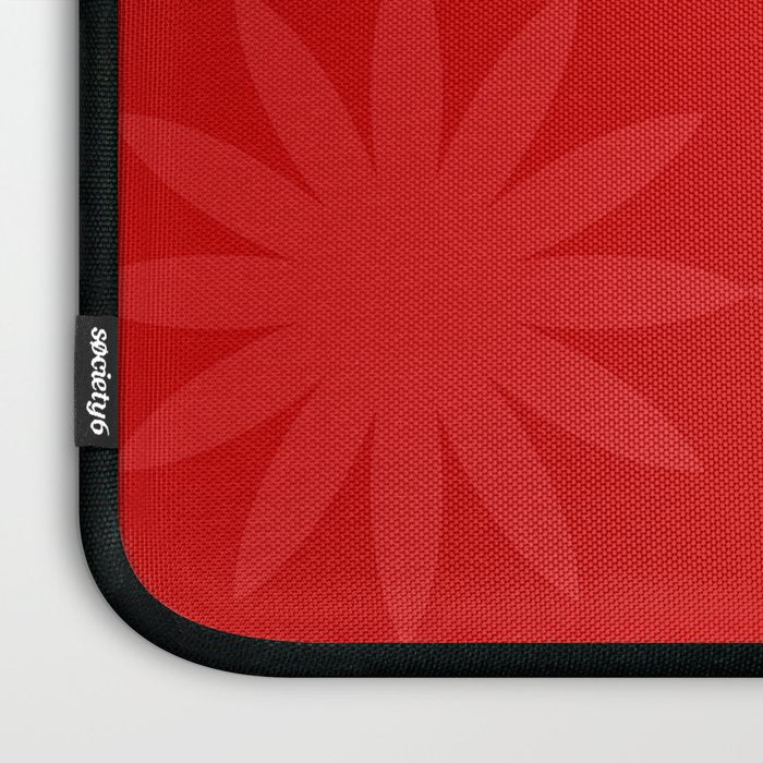 Red Star flower 2 Laptop Sleeve Gallery Image 3