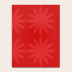 Red Star flower 2 Notebook Gallery Image 4