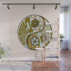 Capricorn Yin Yang Wall Mural Gallery Image 1
