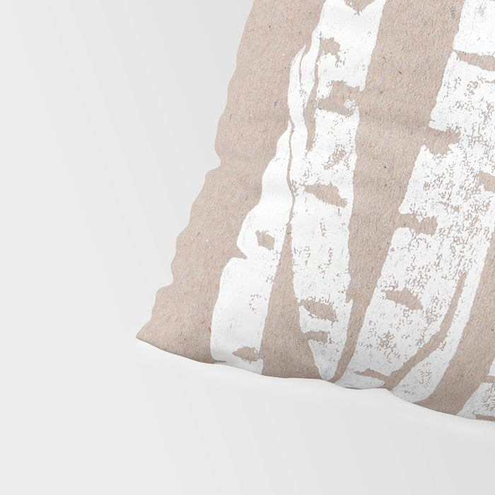 Woodcut Birches Pillow Sham Gallery Image 4