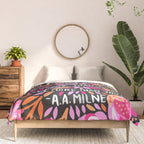 Always Remember - Pink & Charcoal Palette Comforter Gallery Image 3