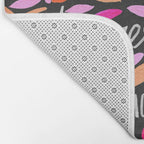 Always Remember - Pink & Charcoal Palette Bath Mat Gallery Image 2