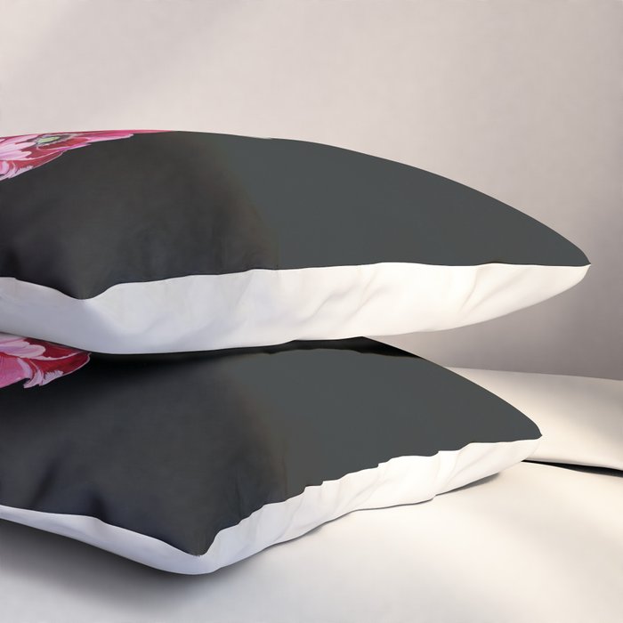 Butterfly Floral Bouquet Pillow Sham Gallery Image 3