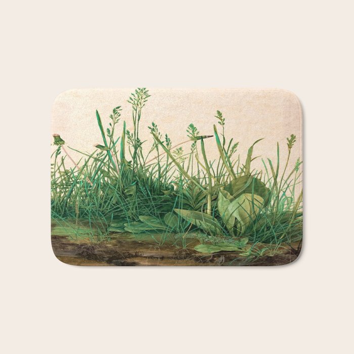 Albrecht Dürer The Great Piece of Turf ,1503 Bath Mat Gallery Image 1