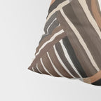 Striped Owl Pair Pillow Sham Gallery Image 4