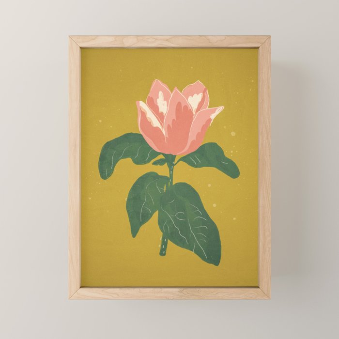 Magnolia #2 Mini Art Print Gallery Image 1