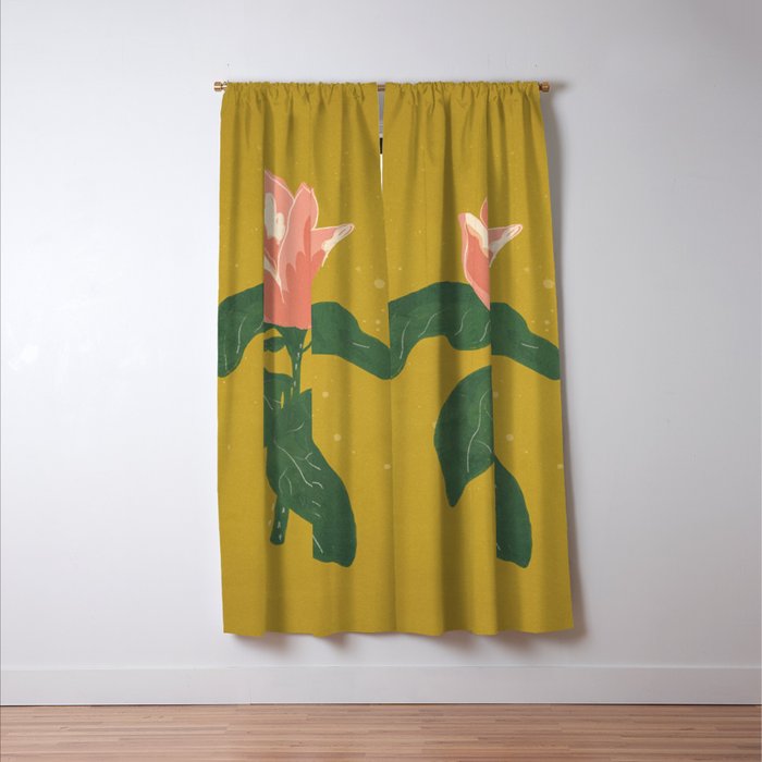 Magnolia #2 Window Curtain Gallery Image 3