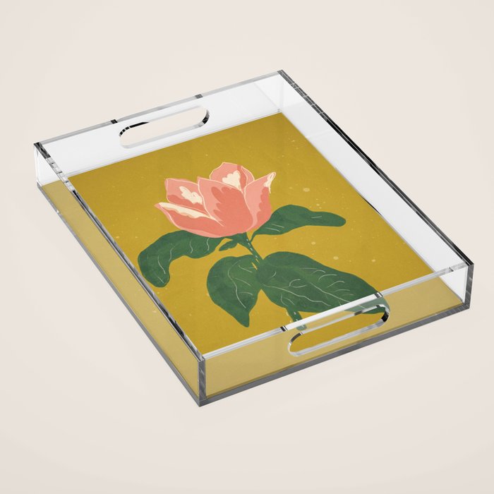 Magnolia #2 Acrylic Tray Gallery Image 1