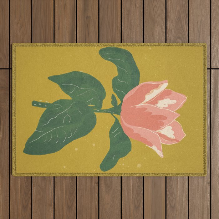 Magnolia #2 Outdoor Rug Gallery Image 1