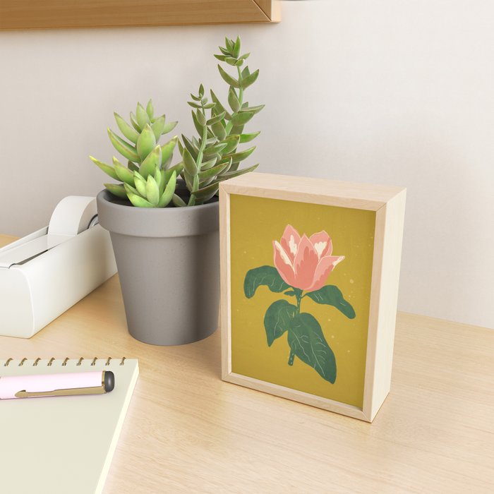 Magnolia #2 Mini Art Print Gallery Image 2