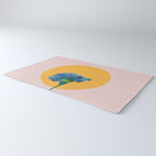 noonday flower | minimal floral Rug Gallery Image 3