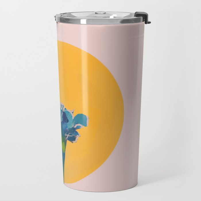 noonday flower | minimal floral Travel Mug Gallery Image 2