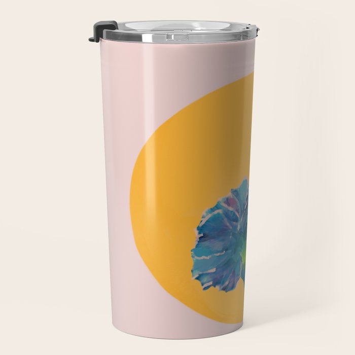 noonday flower | minimal floral Travel Mug Gallery Image 3