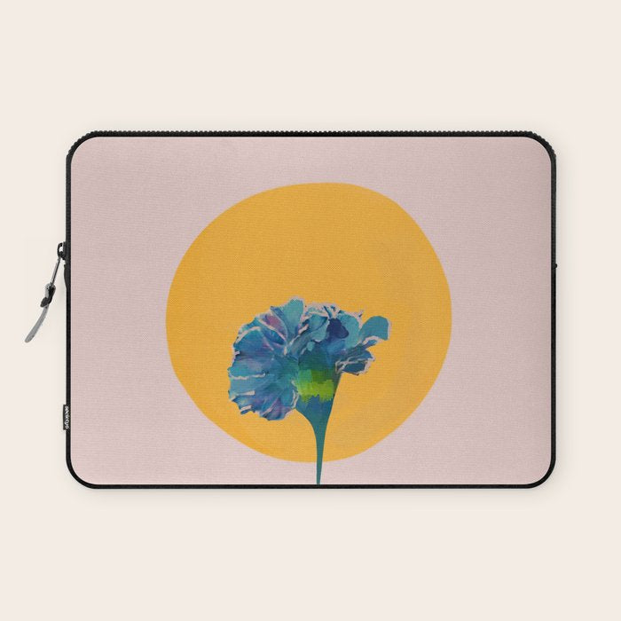 noonday flower | minimal floral Laptop Sleeve Gallery Image 1