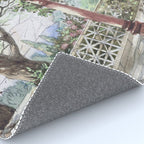 Beautiful Italian Courtyard Terrace Garden Rug Gallery Image 4