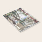 Beautiful Italian Courtyard Terrace Garden Notebook Gallery Image 3