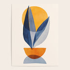 Sunshine Stack / Mid Century Abstract Illustration Poster Gallery Image 4