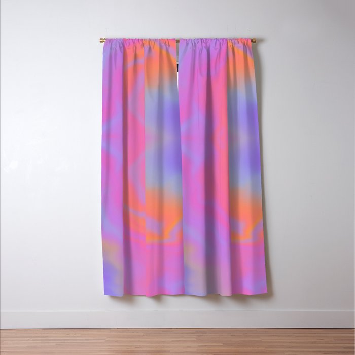 Modern crazy sunset  Window Curtain Gallery Image 3