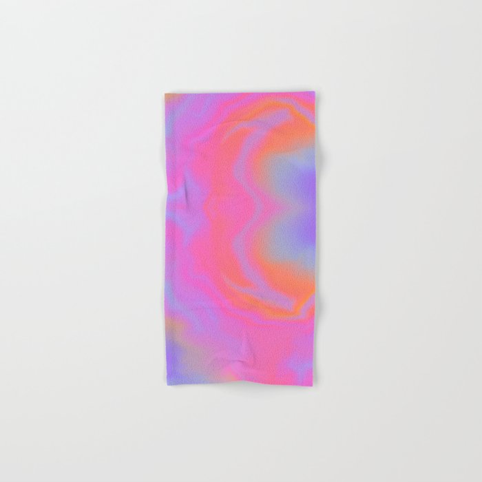 Modern crazy sunset  Bath Towel Gallery Image 1