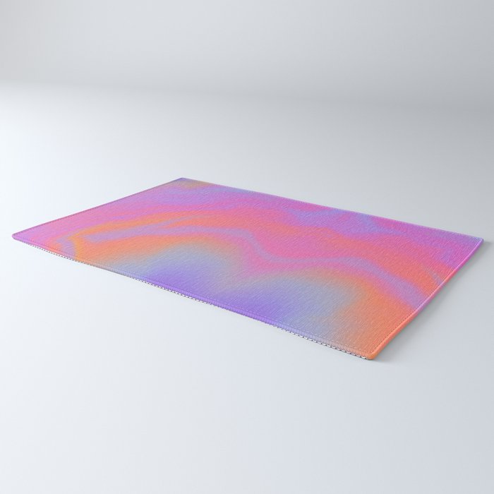 Modern crazy sunset  Rug Gallery Image 3