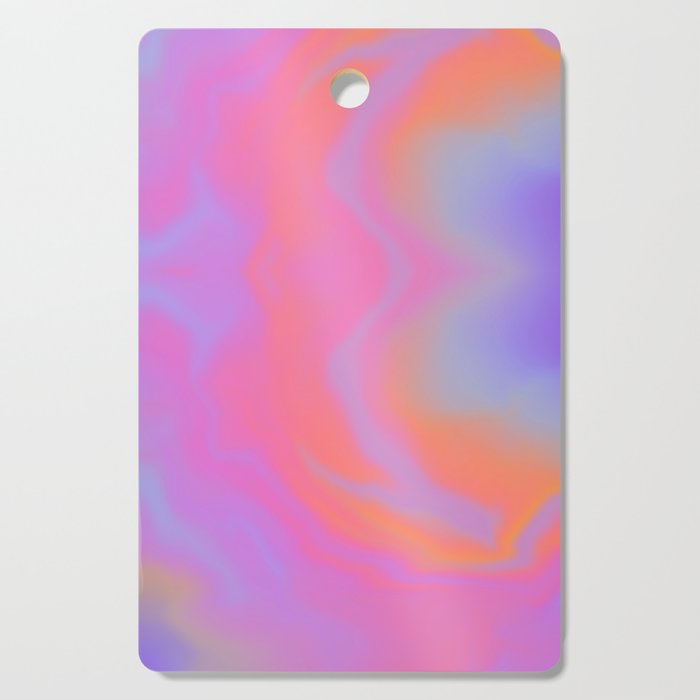 Modern crazy sunset  Cutting Board Gallery Image 1