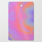 Modern crazy sunset  Cutting Board Gallery Image 1