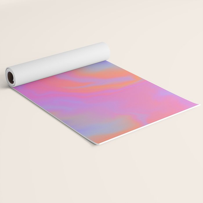 Modern crazy sunset  Yoga Mat Gallery Image 2