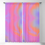 Modern crazy sunset  Window Curtain Gallery Image 5