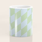 Wavy Soft Sky x Cool Pistachio Coffee Mug Gallery Image 4
