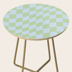 Wavy Soft Sky x Cool Pistachio Side Table Gallery Image 2
