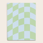 Wavy Soft Sky x Cool Pistachio Notebook Gallery Image 4