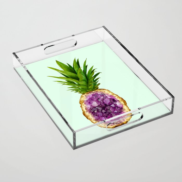 PINEAPPLE QUARTZ Acrylic Tray Gallery Image 1