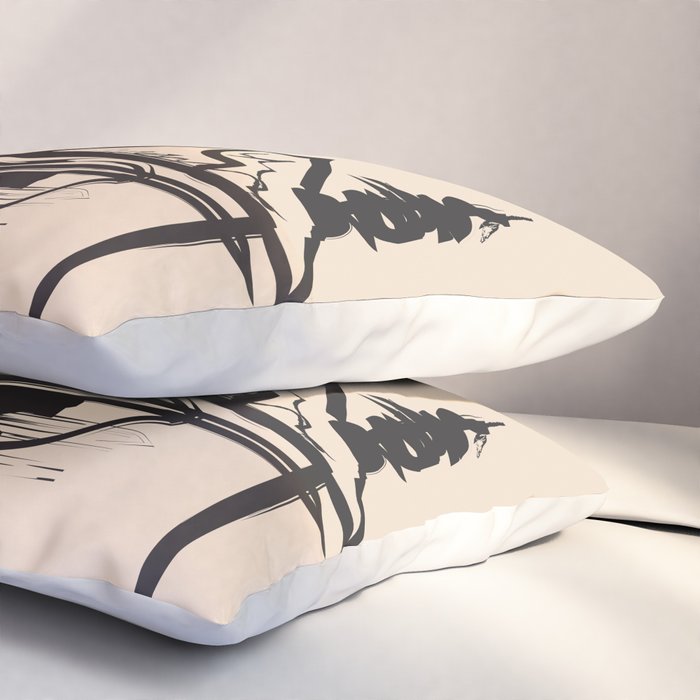 Abstract Landscape II Pillow Sham Gallery Image 3