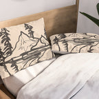Abstract Landscape II Pillow Sham Gallery Image 2