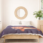 Galaxy Dog with balloons Duvet Cover Gallery Image 3