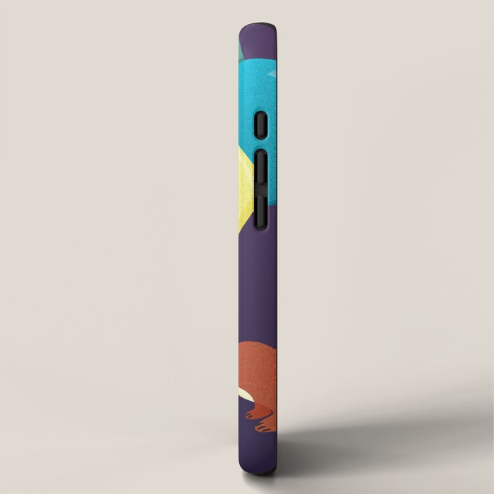 Galaxy Dog with balloons iPhone Case Gallery Image 2