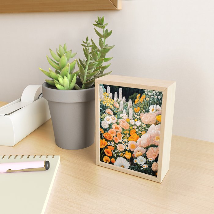 Botanical Art Maximalist Poster Dopamine Decor Japanese Painting Floral Art Flower Print Japandi Art Mini Art Print Gallery Image 2