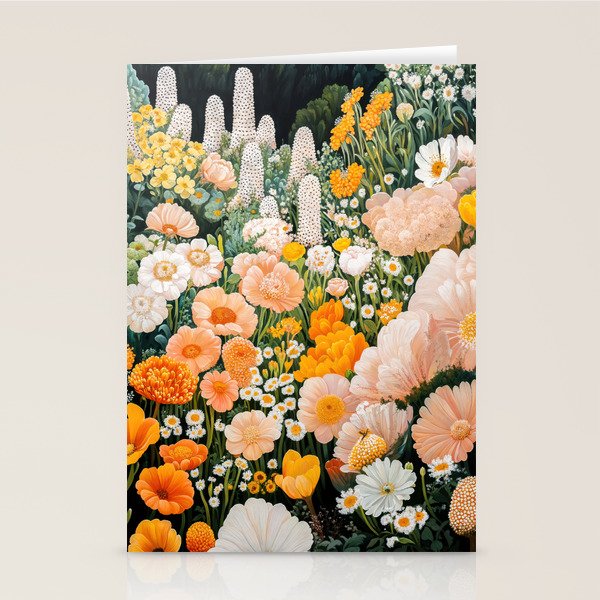 Botanical Art Maximalist Poster Dopamine Decor Japanese Painting Floral Art Flower Print Japandi Art Stationery Card Gallery Image 2