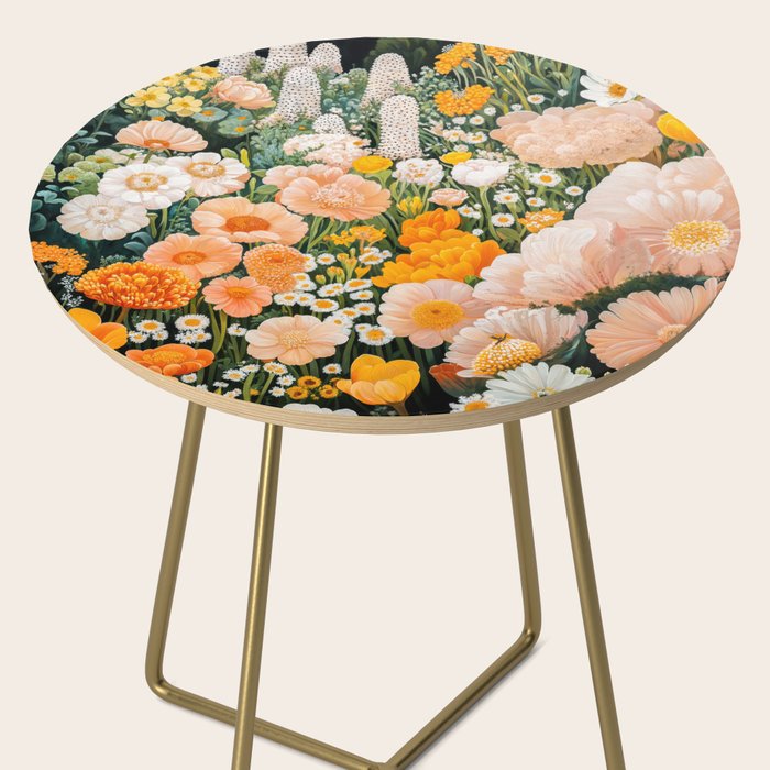 Botanical Art Maximalist Poster Dopamine Decor Japanese Painting Floral Art Flower Print Japandi Art Side Table Gallery Image 2