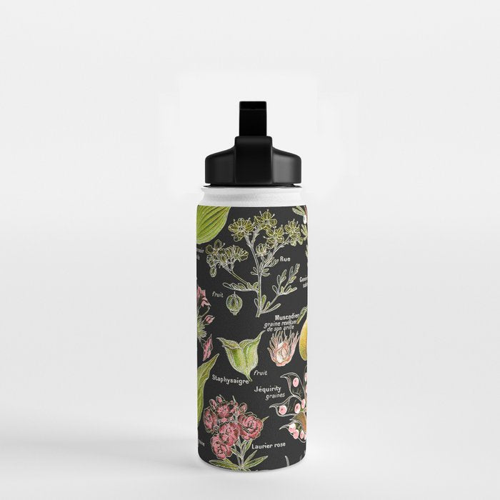 Adolphe Millot - Plantes dangereuses A (dangerous plants A) Water Bottle Gallery Image 2