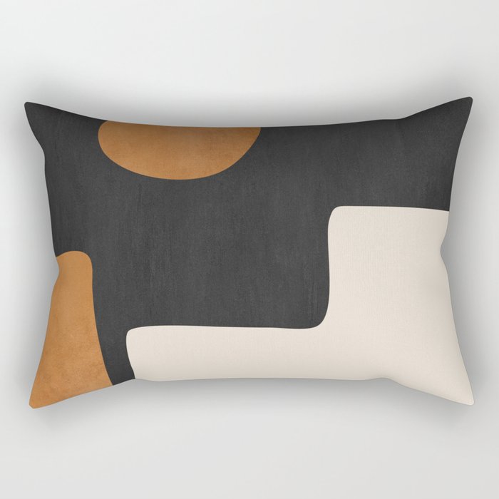 Abstract Minimal Shapes 128 Rectangular Pillow Gallery Image 2