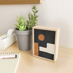 Abstract Minimal Shapes 128 Mini Art Print Gallery Image 2