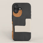 Abstract Minimal Shapes 128 iPhone Case Gallery Image 1